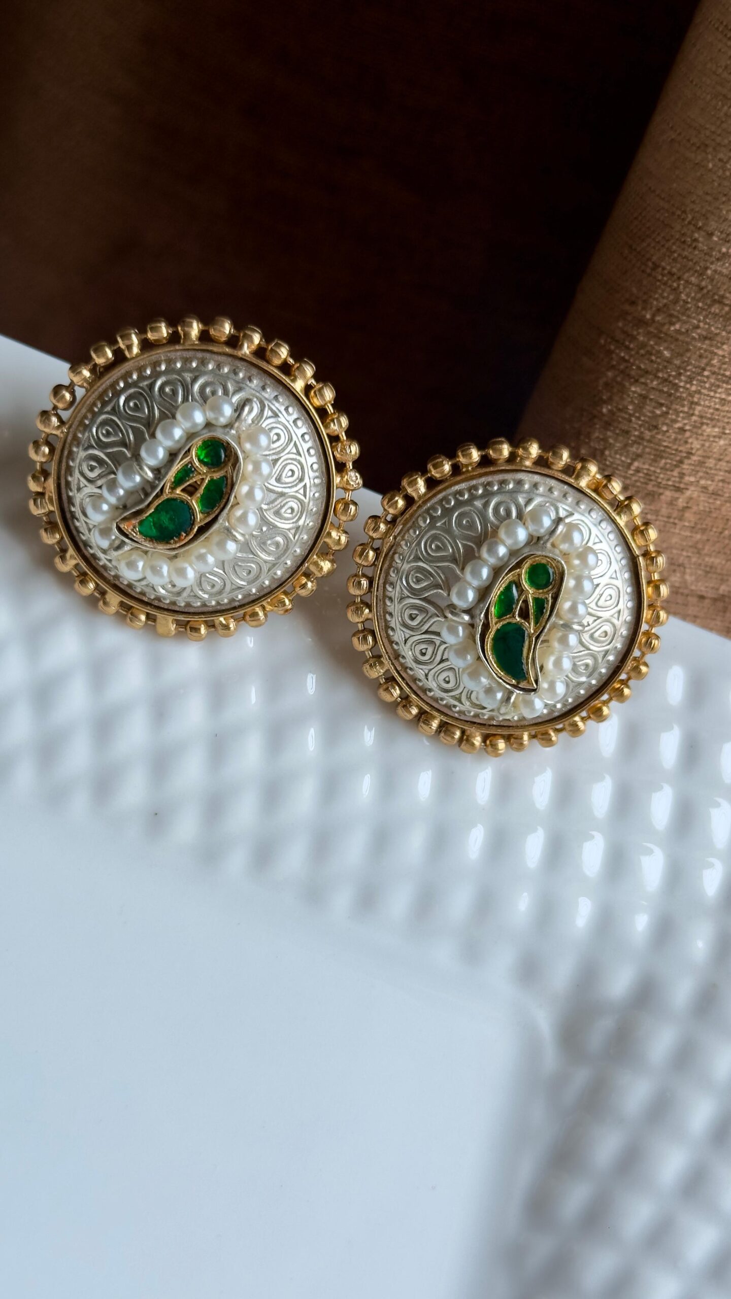 Silver Stud Earrings