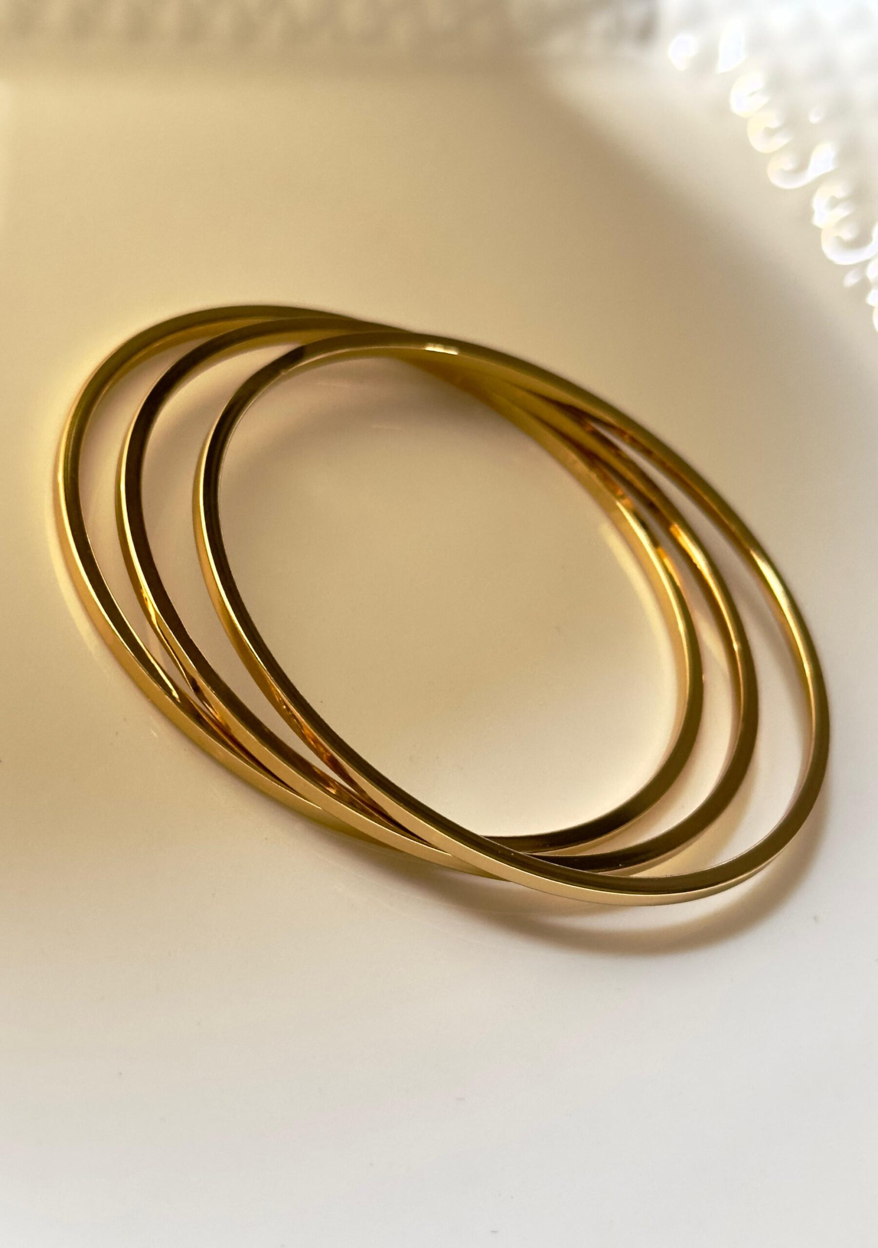 Ever glow anti tarnish bangle trio