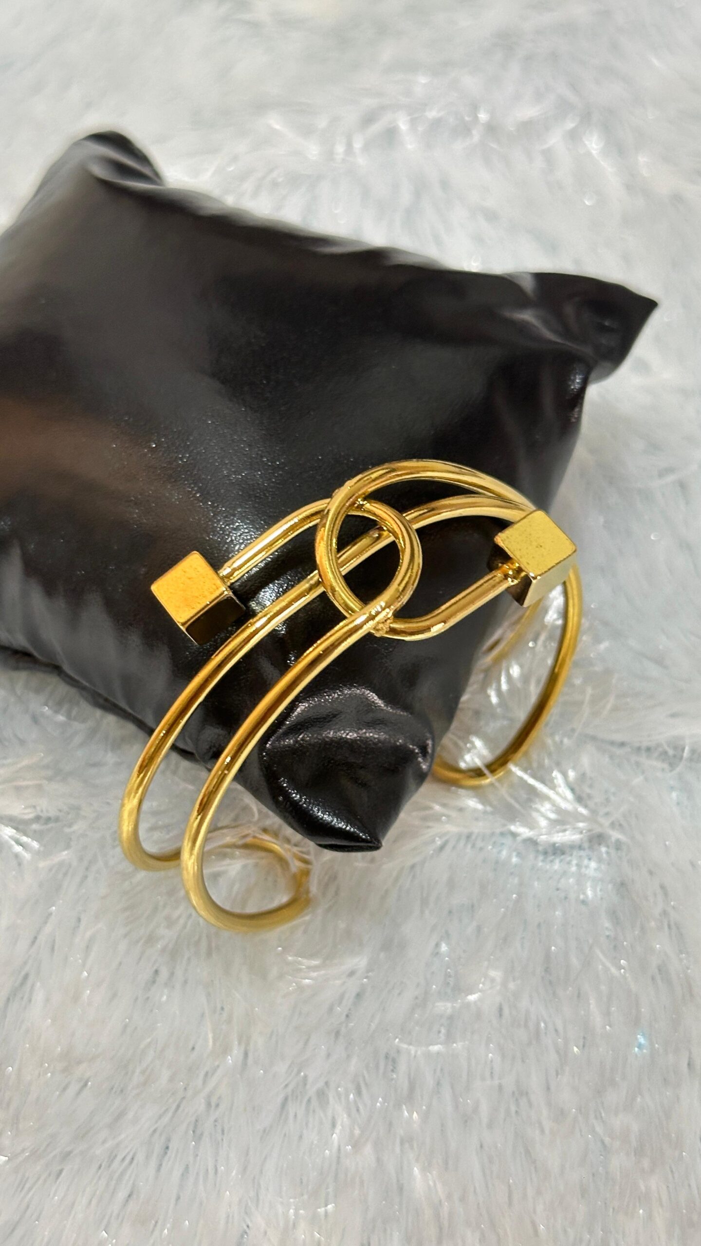 Gold plated stainless still kada