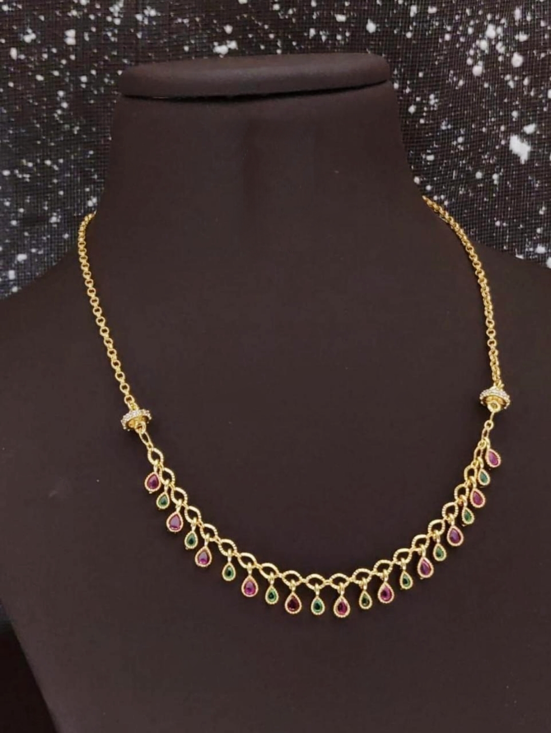 Meher drop necklace
