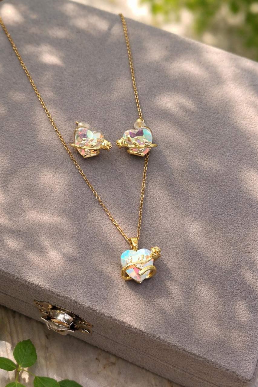 Heart Jewelry Set