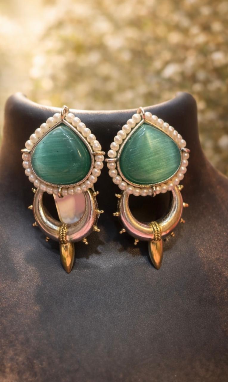 Blush Pearl Drop Earrings