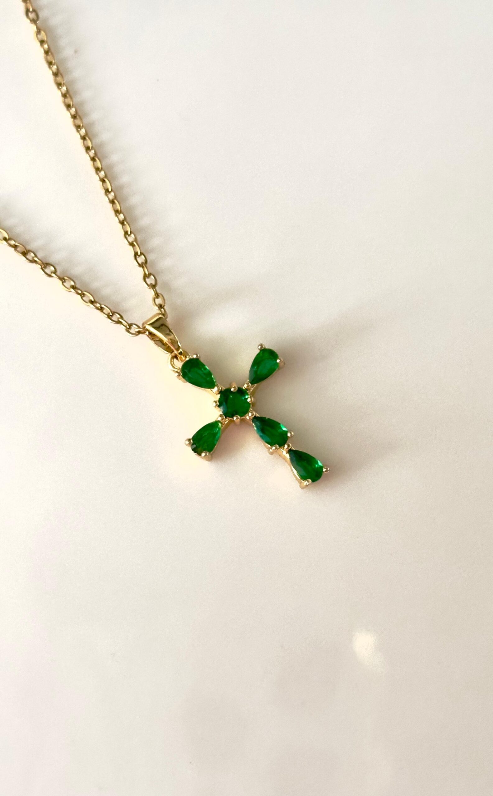 Cross Charm Chain Pendant