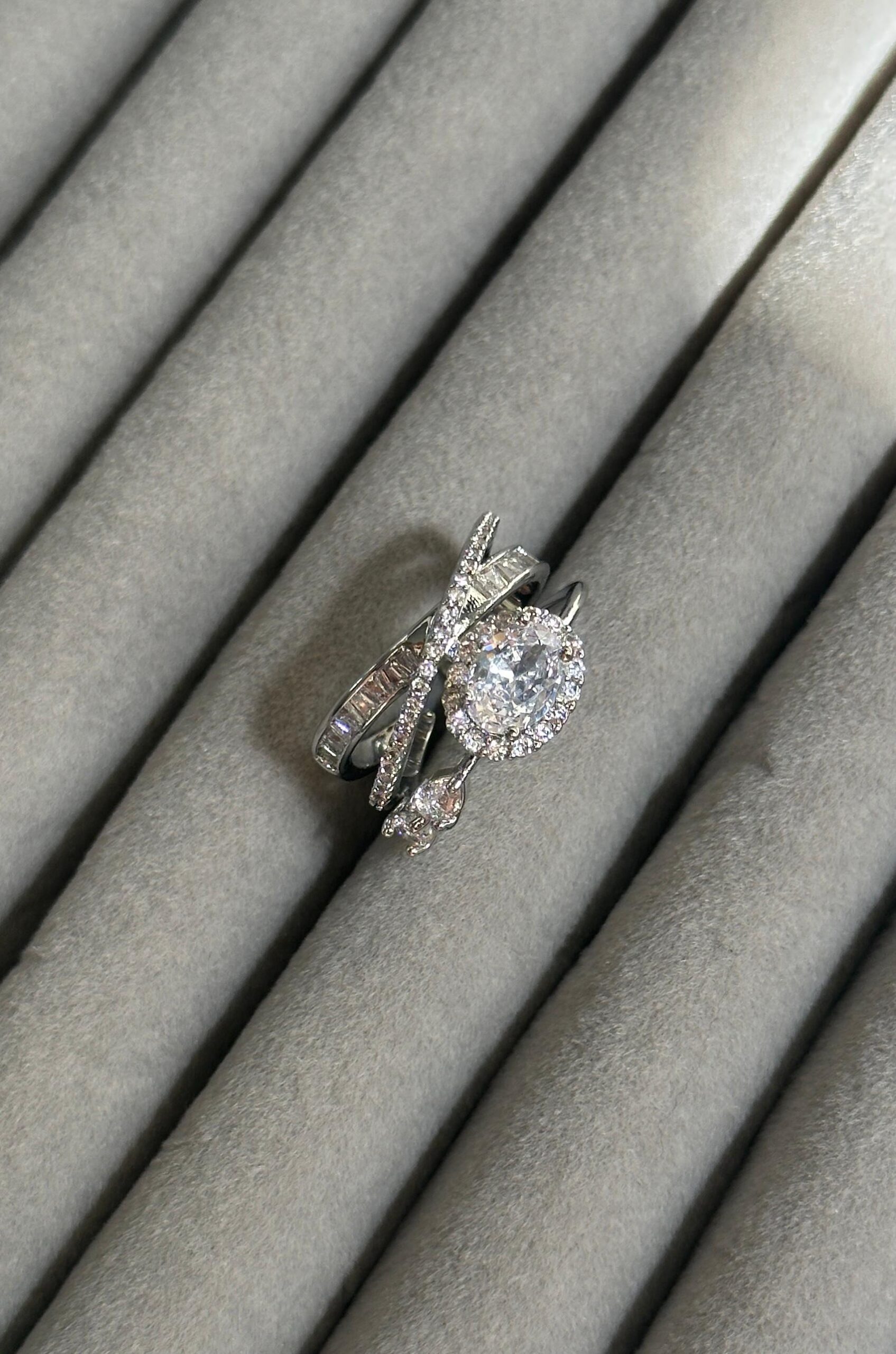 Multi-Layer Crossover Ring
This design mimics the look of multiple - Image 3