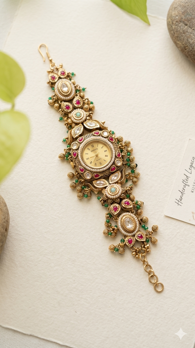 Royal Kundan Heritage Watch