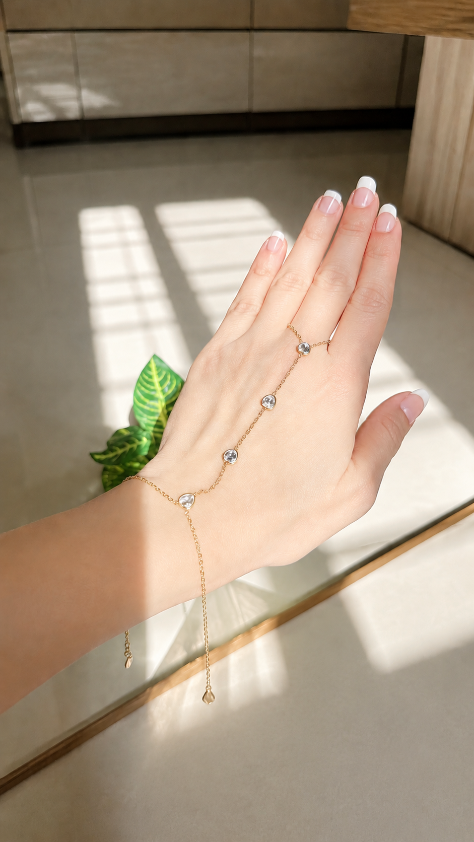 Crystal Hand Chain