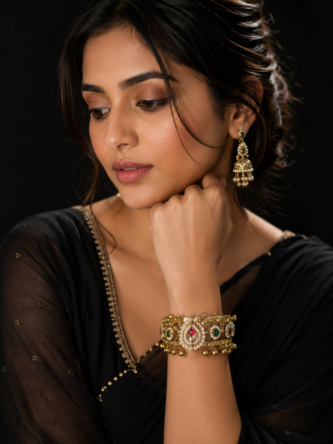 Golden Brass Gungroo Kada - Image 2