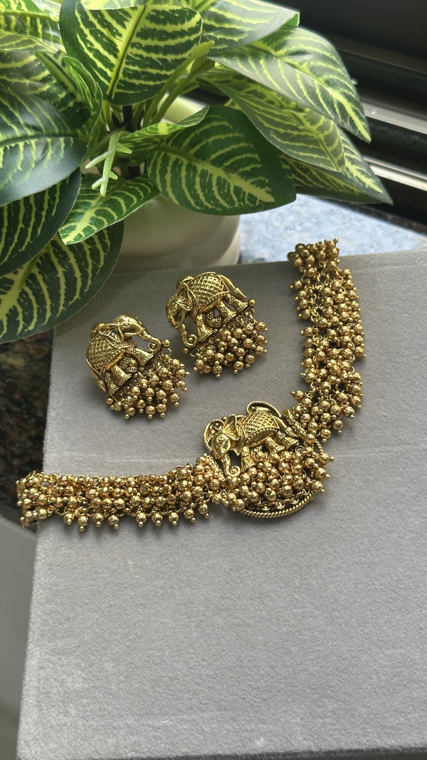 Gajraj Heritage Choker Set