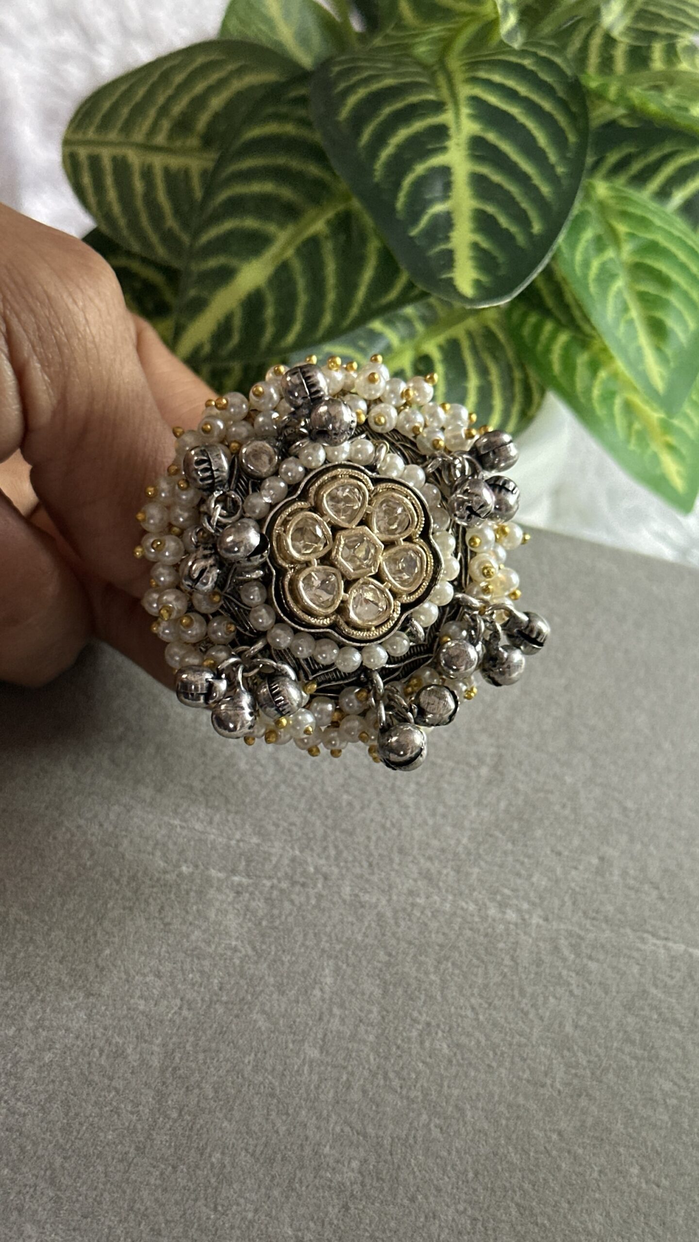 Gulnaar Heritage White Ring